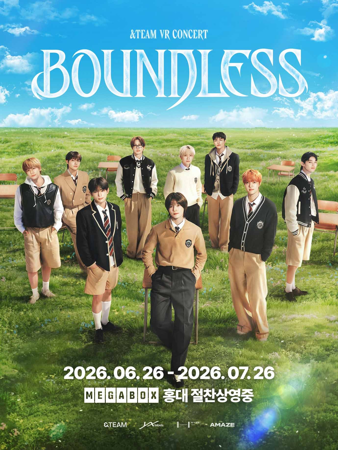 &TEAM VR CONCERT BOUNDLESS K レア アンチームVRコンサート、口コミで延長上映がヒット···密着感のある