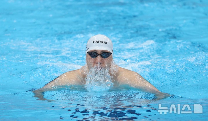 水泳のチョ・ソンジェ、男子平泳ぎ200m銅メダル···日本・大橋、世界新